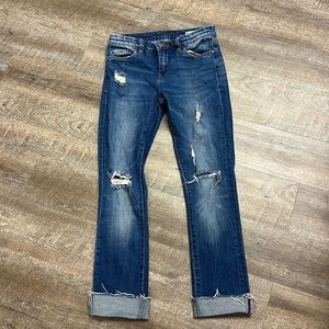 Blank NYC straight leg jean, size 25